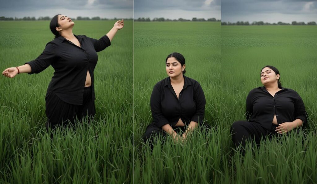 Cinematic Tall Grass Portrait – Gemini AI Photo Editing Prompt : Create a dramatic, cinematic photo of yourself in a lush field with this free AI prompt. Keep your real face 100% while generating expressive, moody portraits. Works with Gemini and most AI editors