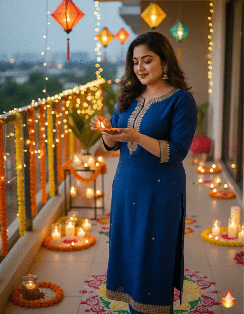 Diwali scene Gemini prompts
